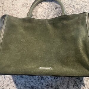Green Suede Rebecca Minkoff Women's Bag Mint Condition